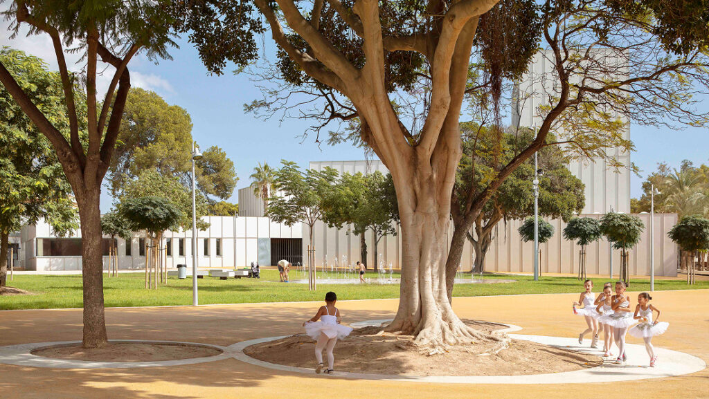 Un proyecto de EMAC, en el corazón del municipio de San Javier, en Murcia, España.